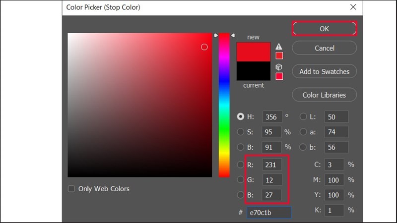 Dễ dàng tạo Gradient cầu vồng trong Photoshop Dễ dàng tạo Gradient cầu vồng trong Photoshop