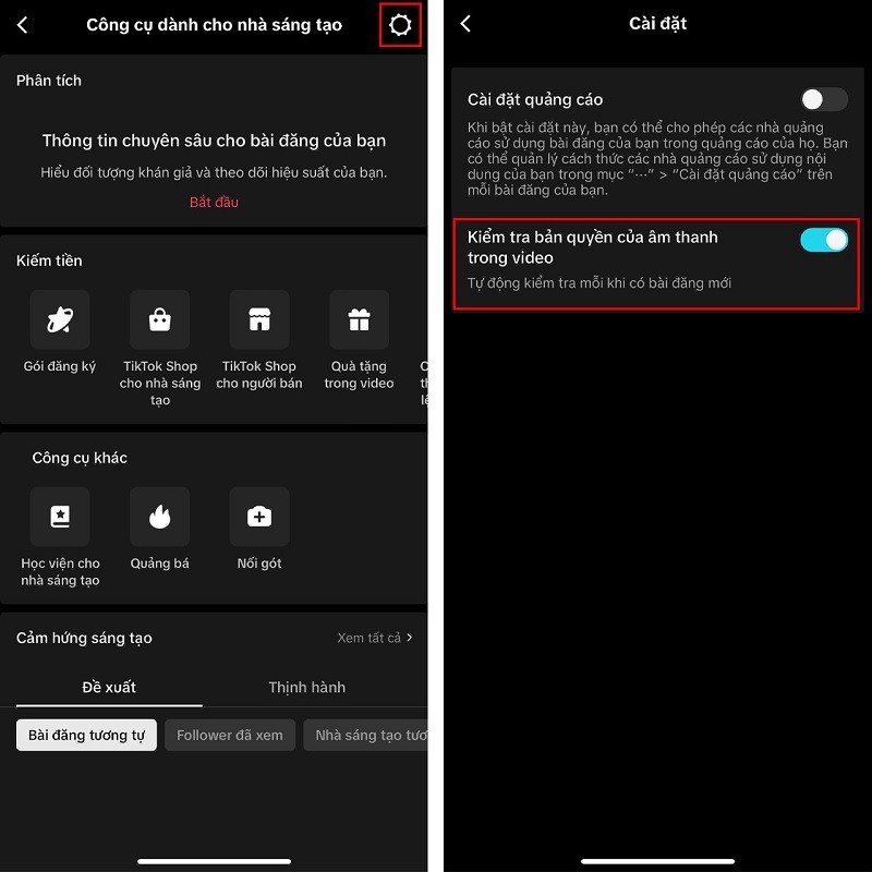 Mách bạn cách kiểm tra bản quyền âm thanh video trên TikTok