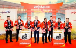 Vietjet khai trương đường bay thẳng Hà Nội - Hiroshima