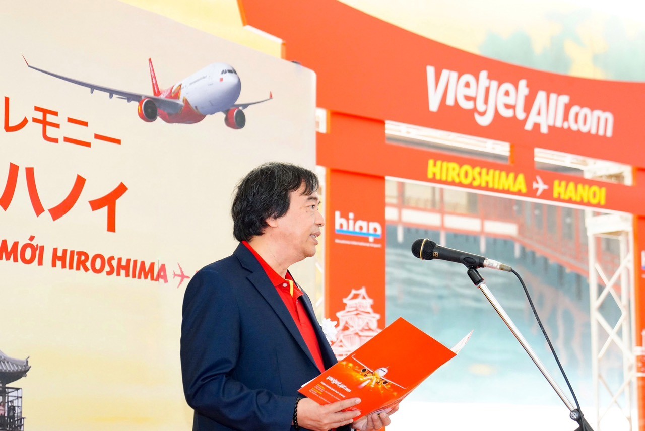 Vietjet vừa khai trương đường bay giữa Hà Nội và Hiroshima Vietjet vừa khai trương đường bay giữa Hà Nội và Hiroshima