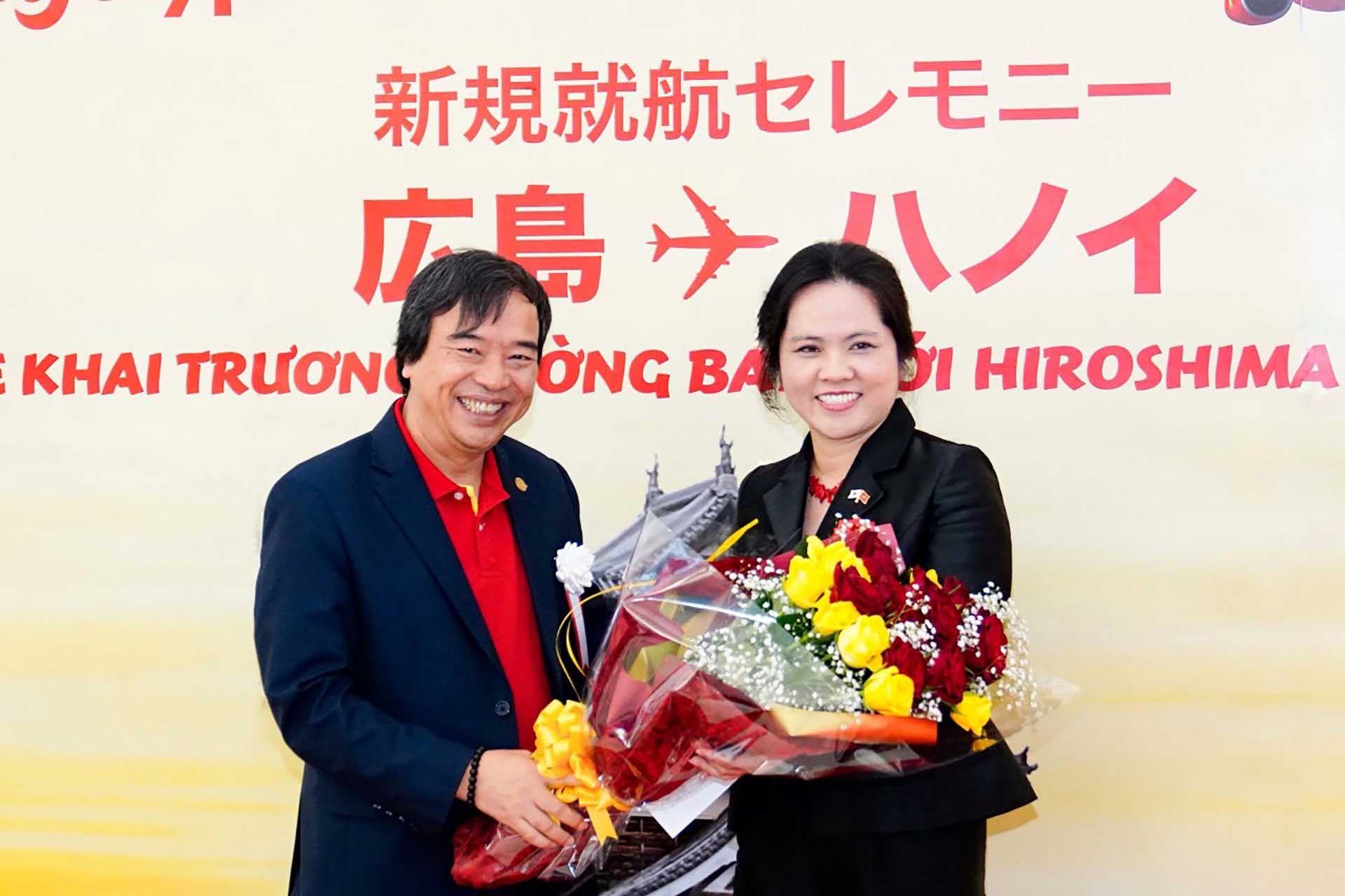 Vietjet vừa khai trương đường bay giữa Hà Nội và Hiroshima Vietjet vừa khai trương đường bay giữa Hà Nội và Hiroshima