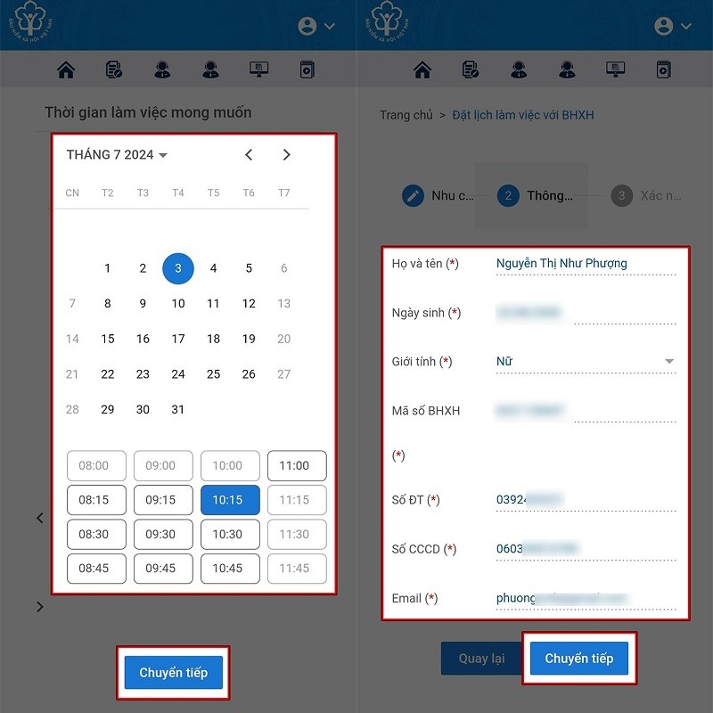 Hướng dẫn đặt lịch hẹn BHXH nhanh chóng, tiết kiệm thời gian Hướng dẫn đặt lịch hẹn BHXH nhanh chóng, tiết kiệm thời gian
