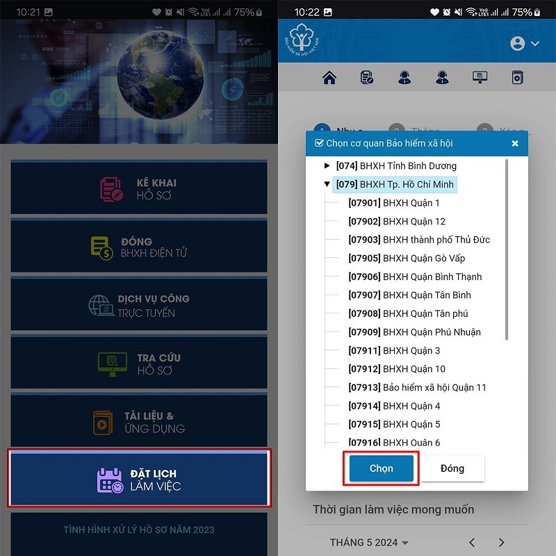 Hướng dẫn đặt lịch hẹn BHXH nhanh chóng, tiết kiệm thời gian Hướng dẫn đặt lịch hẹn BHXH nhanh chóng, tiết kiệm thời gian