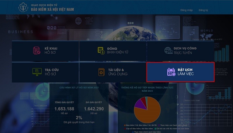 Hướng dẫn đặt lịch hẹn BHXH nhanh chóng, tiết kiệm thời gian Hướng dẫn đặt lịch hẹn BHXH nhanh chóng, tiết kiệm thời gian
