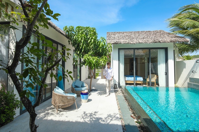 Đoàn cán bộ ngoại giao và báo chí nước ngoài thăm, khảo sát quần thể nghỉ dưỡng  của Tập đoàn Sun Group tại Phú Quốc