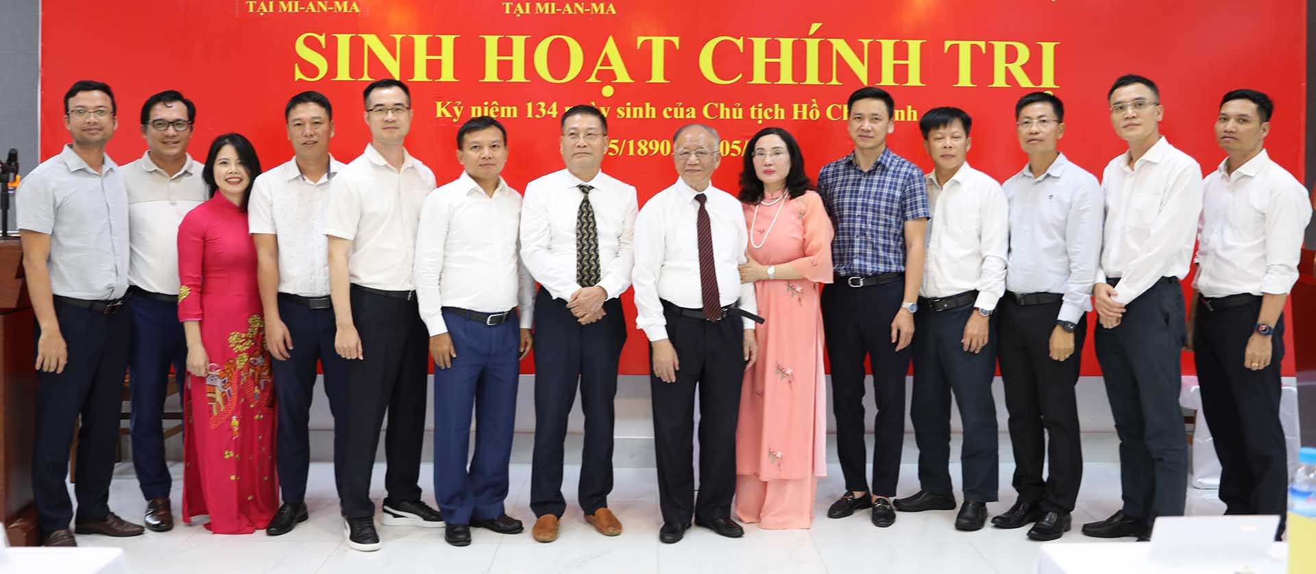 Đại sứ quán Việt Nam tại Myanmar tổ chức sinh hoạt chuyên đề về tư tưởng, đạo đức, phong cách Hồ Chí Minh