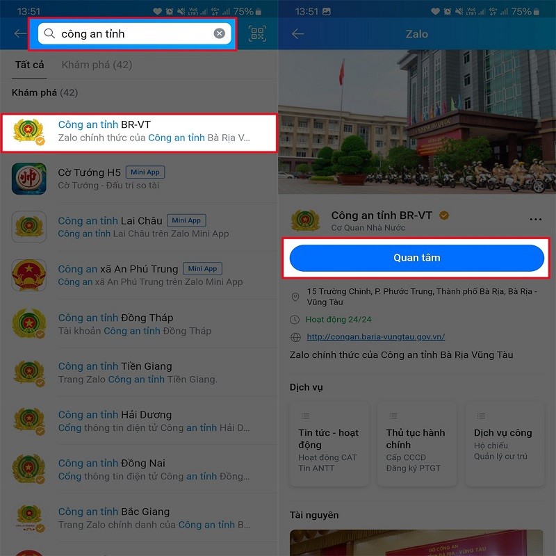 Cách tra cứu hộ chiếu làm xong chưa bằng Zalo tại nhà siêu tiện lợi