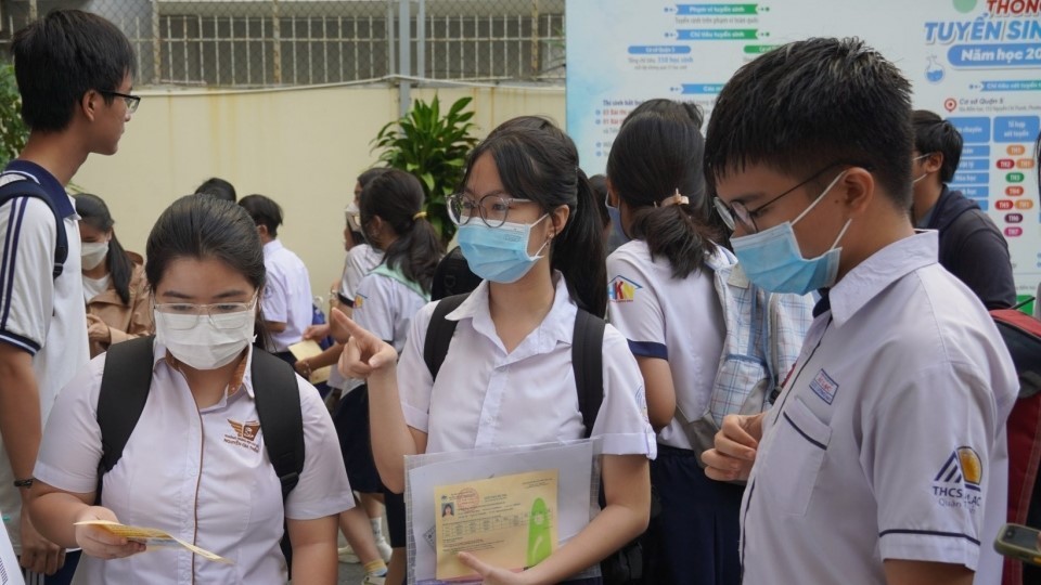 TP. Hồ Chí Minh thêm chỉ tiêu tuyển sinh vào lớp 10