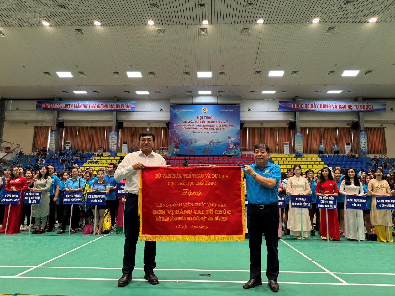 Công đoàn Bộ Ngoại giao tham gia Hội thao Công đoàn Viên chức Việt Nam năm 2024