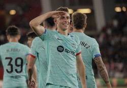 La Liga: Fermin Lopez  ghi cú đúp bàn thắng, Barca thắng dễ Almeria