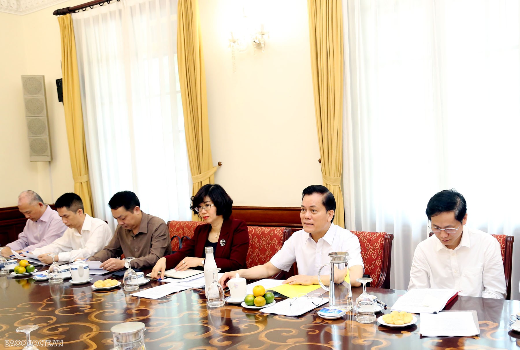 Công tác xây dựng và phát triển văn hóa, con người Việt Nam đáp ứng yêu cầu phát triển bền vững ở Bộ Ngoại giao