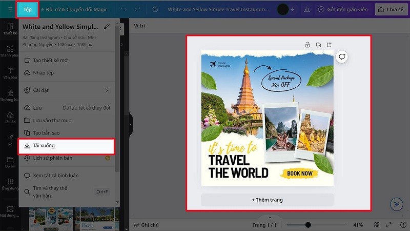 Cách chuyển file Canva sang Photoshop chỉ với vài thao tác đơn giản