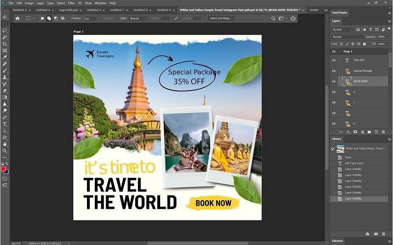 Cách chuyển file Canva sang Photoshop chỉ với vài thao tác đơn giản