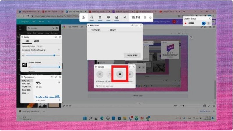 Quay màn hình máy tính có âm thanh đơn giản Quay màn hình máy tính có âm thanh đơn giản