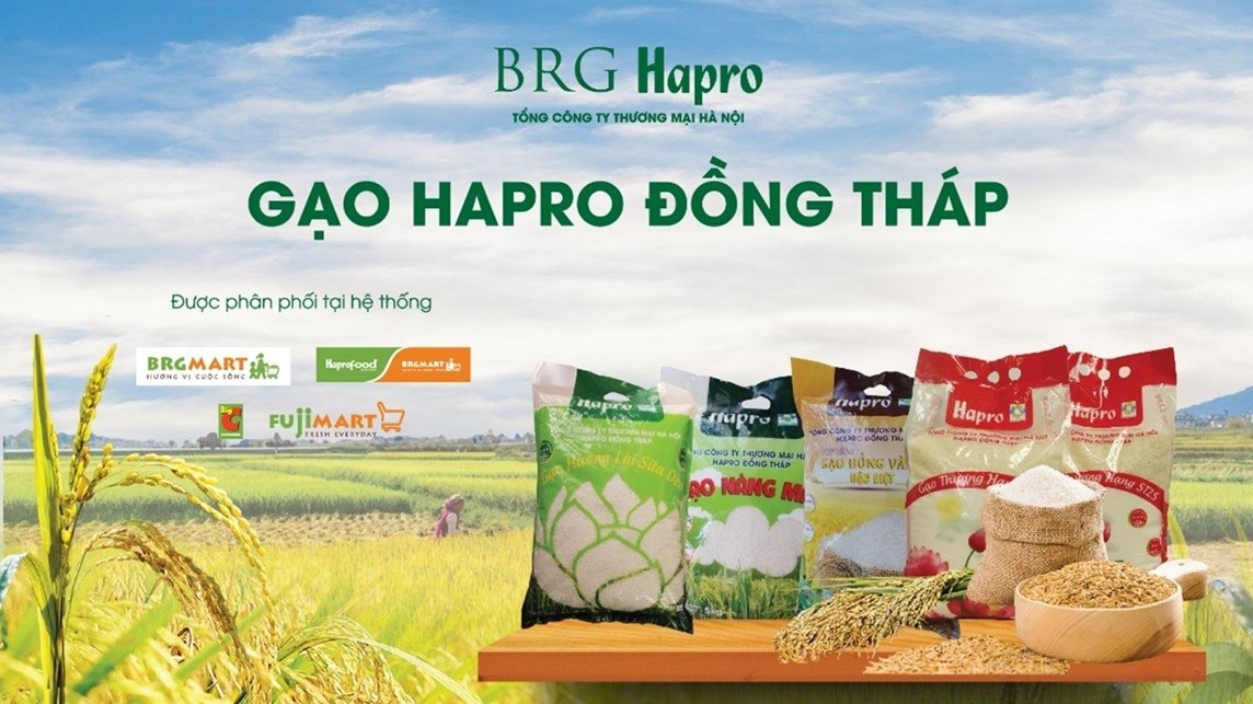 Gạo HAPRO Đồng Tháp – Tự hào Thương hiệu quốc gia