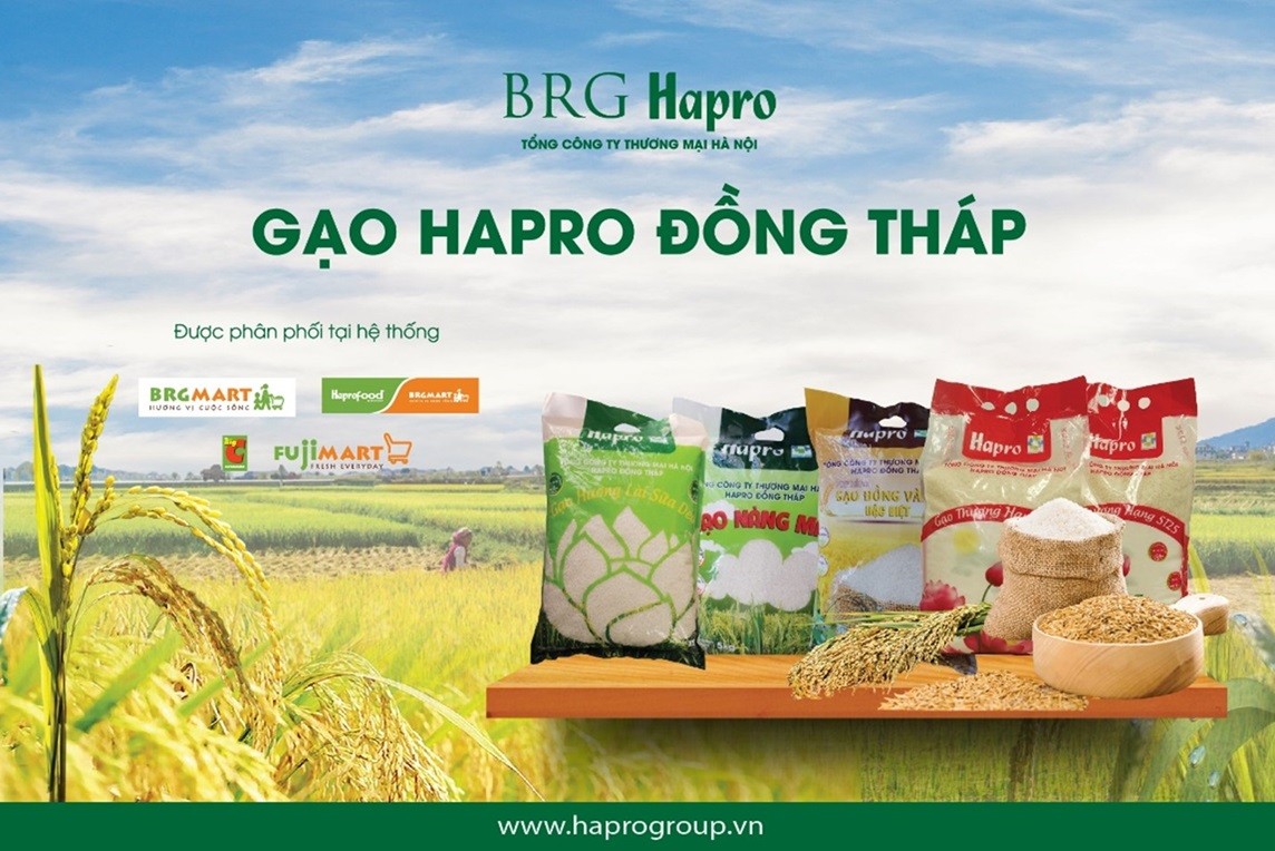 Tổng công ty Hapro đã triển khai đưa vào hệ thống kinh doanh những dòng sản phẩm gạo chất lượng cao phục vụ nhu cầu người tiêu dùng trong nước như: gạo ST25 thượng hạng, gạo Đồng vàng đặc biệt, gạo Nàng mây, gạo Hương lài sữa dẻo… Tổng công ty Hapro đã triển khai đưa vào hệ thống kinh doanh những dòng sản phẩm gạo chất lượng cao phục vụ nhu cầu người tiêu dùng trong nước như: gạo ST25 thượng hạng, gạo Đồng vàng đặc biệt, gạo Nàng mây, gạo Hương lài sữa dẻo…