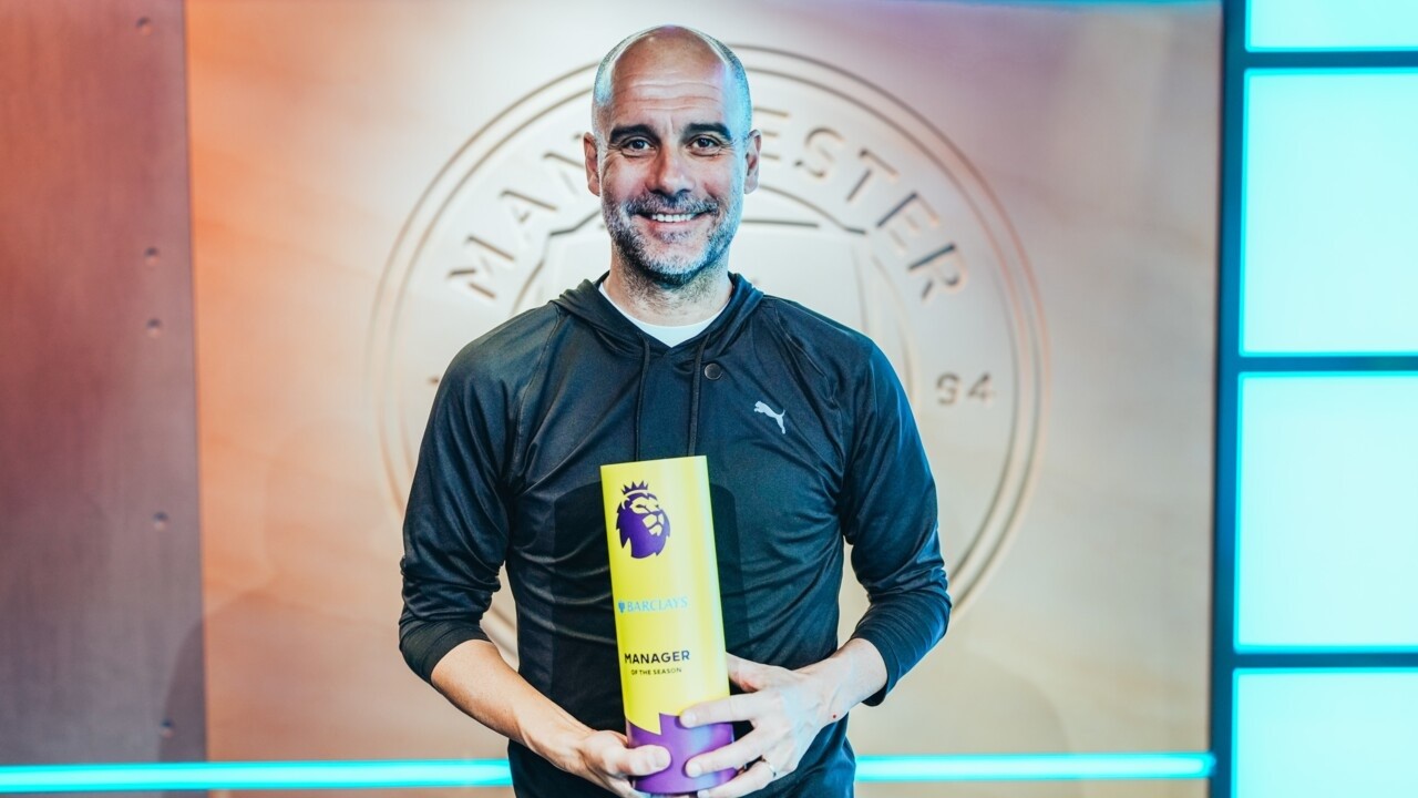 HLV Pep Guardiola là huấn luyện viên xuất sắc nhất Ngoại hạng anh 2023/24 HLV Pep Guardiola là huấn luyện viên xuất sắc nhất Ngoại hạng anh 2023/24