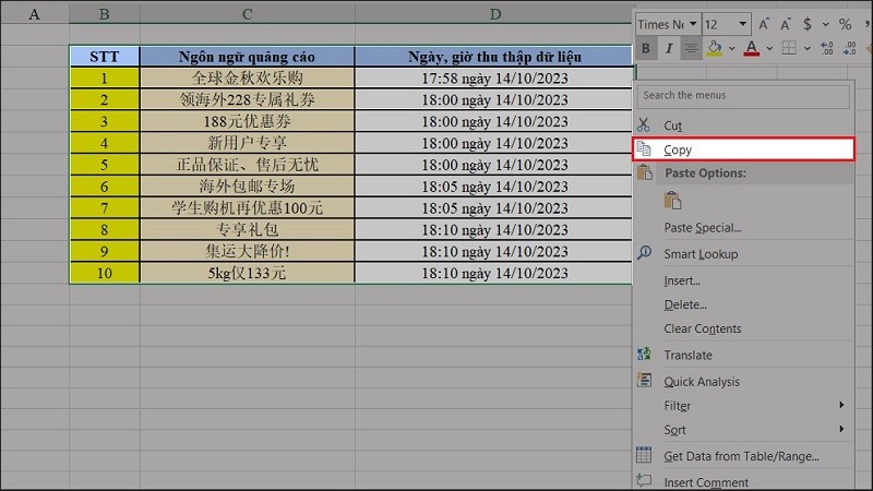 3 cách chuyển file Excel sang Word đơn giản mà bạn nên biết
