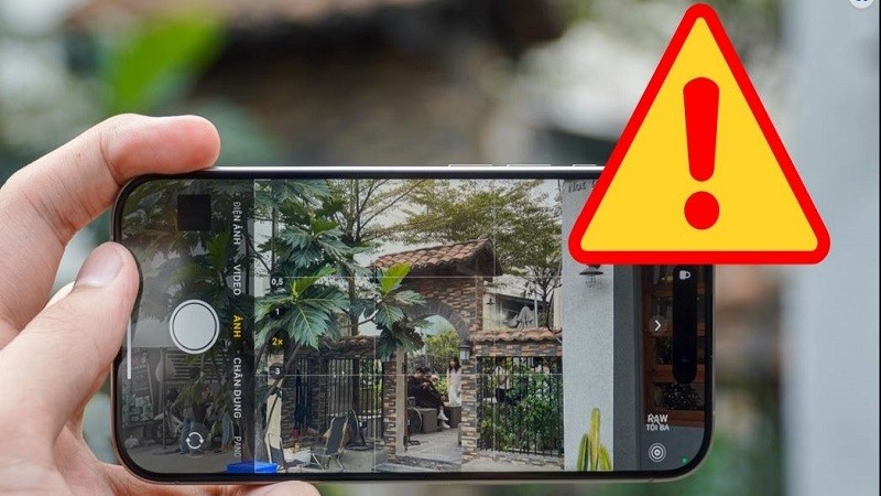 Cách khắc phục iPhone bị lỗi camera đơn giản, hiệu quả