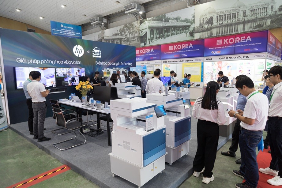 Cơ hội giao thương cho các doanh nghiệp ngành máy văn phòng tại VietOffice 2024