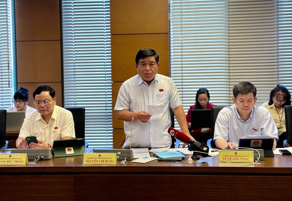 Ông Nguyễn Chí Dũng, Bộ trưởng Bộ Kế hoạch và Đầu tư, Đại biểu Quốc hội tỉnh Quảng Trị. (Ảnh: MPI) Ông Nguyễn Chí Dũng, Bộ trưởng Bộ Kế hoạch và Đầu tư, Đại biểu Quốc hội tỉnh Quảng Trị. (Ảnh: MPI)