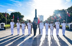 Các tàu hải quân Ấn Độ hoàn tất chuyến thăm thể hiện sự khăng khít với Philippines