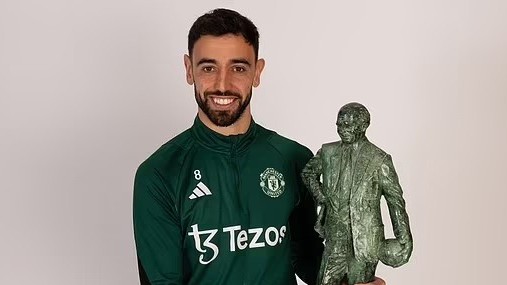 Đội trưởng Bruno Fernandes xuất sắc nhất MU mùa giải 2023/24