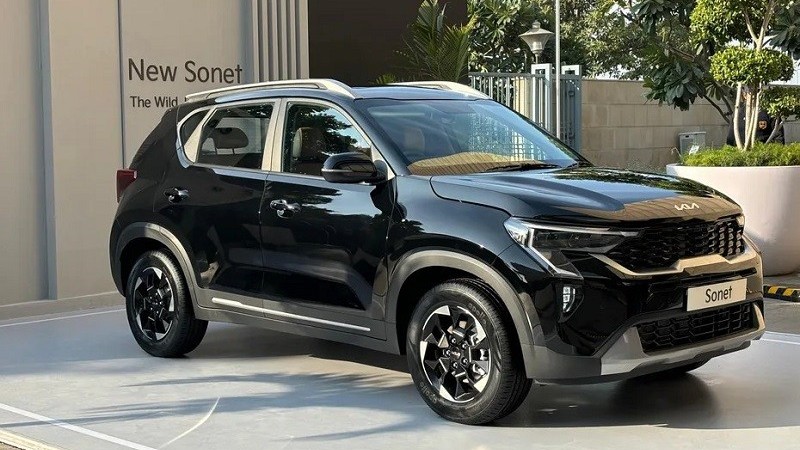Cận cảnh Kia Sonet facelift 2024 ra mắt tại Ấn Độ, giá từ 235 triệu đồng