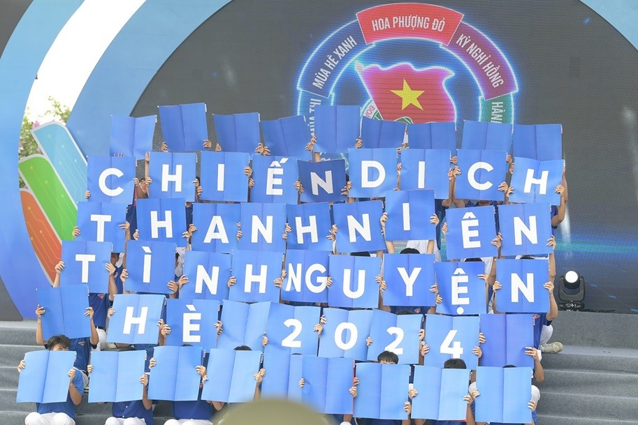 Ra quân Chiến dịch Thanh niên tình nguyện Hè năm 2024