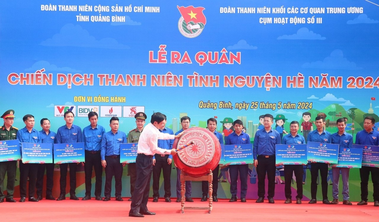 Đoàn Thanh niên Bộ Ngoại giao phối hợp tổ chức Lễ ra quân Chiến dịch tình nguyện Hè 2024 Đoàn Thanh niên Bộ Ngoại giao phối hợp tổ chức Lễ ra quân Chiến dịch tình nguyện Hè 2024