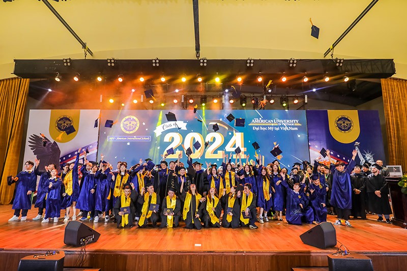 25 triệu USD học bổng được trao cho học sinh hệ thống trường quốc tế Hoa Kỳ APU tốt nghiệp niên khóa 2024