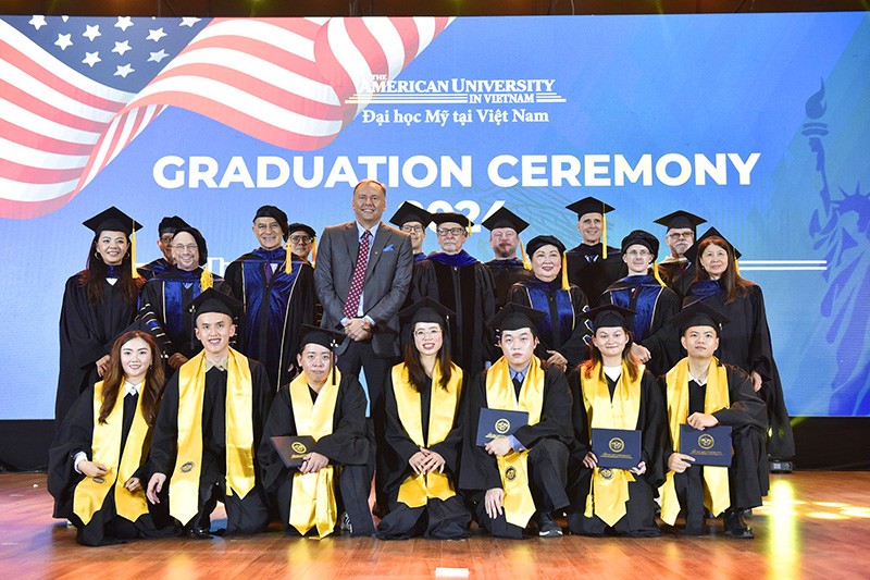 25 triệu USD học bổng được trao cho học sinh hệ thống trường quốc tế Hoa Kỳ APU tốt nghiệp niên khóa 2024