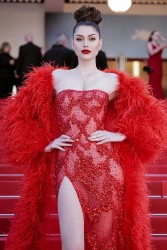 Dự LHP Cannes 2024, dàn người đẹp quốc tế ghi dấu ấn với những chiếc đầm lộng lẫy của NTK Việt