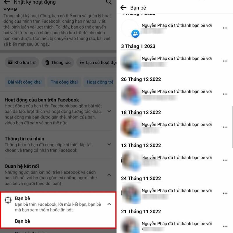 Bật mí 2 cách xem ngày kết bạn trên Facebook siêu đơn giản Bật mí 2 cách xem ngày kết bạn trên Facebook siêu đơn giản