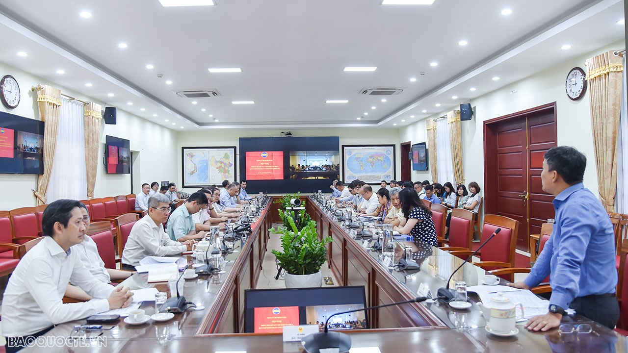 Đảng ủy Bộ Ngoại giao tổ chức Hội nghị thông báo nhanh kết quả Hội nghị Trung ương 9, khóa XIII Đảng ủy Bộ Ngoại giao tổ chức Hội nghị thông báo nhanh kết quả Hội nghị Trung ương 9, khóa XIII