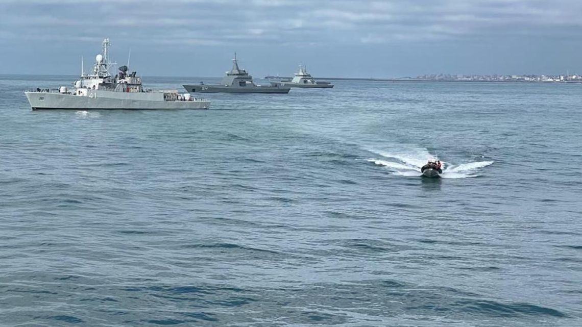 Argentina tập trận chung với một trong những tàu sân bay lớn nhất thế giới của Mỹ