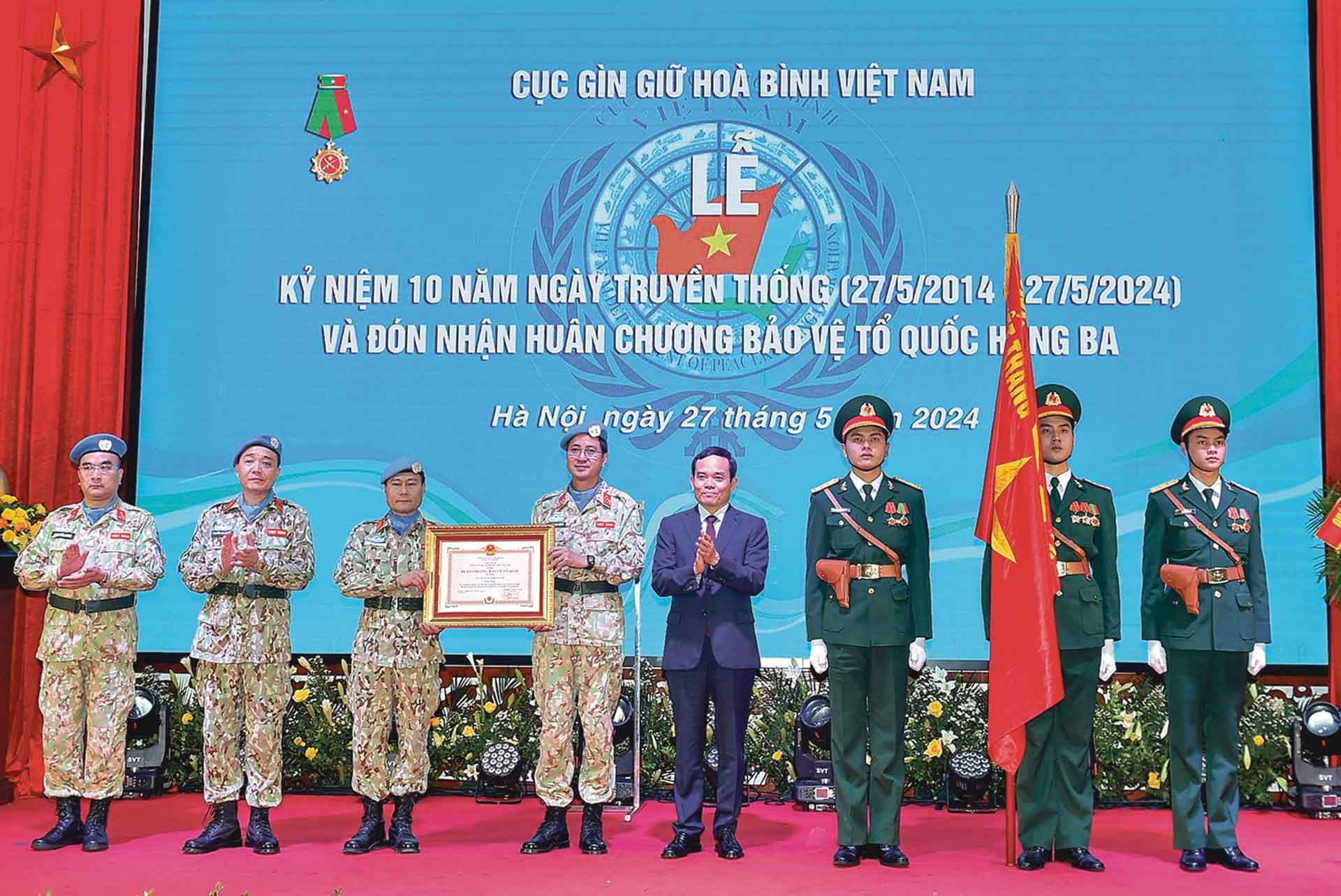 Lực lượng gìn giữ hòa bình Việt Nam: Một thập kỷ vì sứ mệnh kiến tạo hòa bình bền vững Lực lượng gìn giữ hòa bình Việt Nam: Một thập kỷ vì sứ mệnh kiến tạo hòa bình bền vững