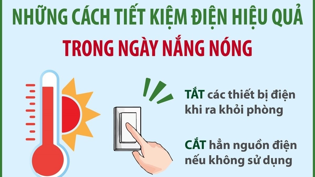 Bạn đã biết cách tiết kiệm điện hiệu quả trong ngày nắng nóng?