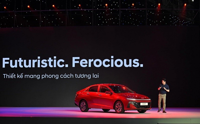 Hyundai Accent 2024 sử dụng ngôn ngữ thiết kế hoàn toàn mới. Hyundai Accent 2024 sử dụng ngôn ngữ thiết kế hoàn toàn mới.