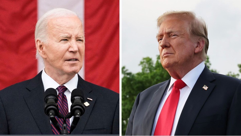 Tổng thống Joe Biden và cựu Tổng thống Donald Trump. (Nguồn: Reuters, Getty Images) Tổng thống Joe Biden và cựu Tổng thống Donald Trump. (Nguồn: Reuters, Getty Images)