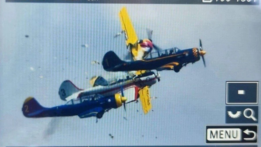 2 máy bay Ykovlev Yak-52 va chạm trên không ở Bồ Đào Nha