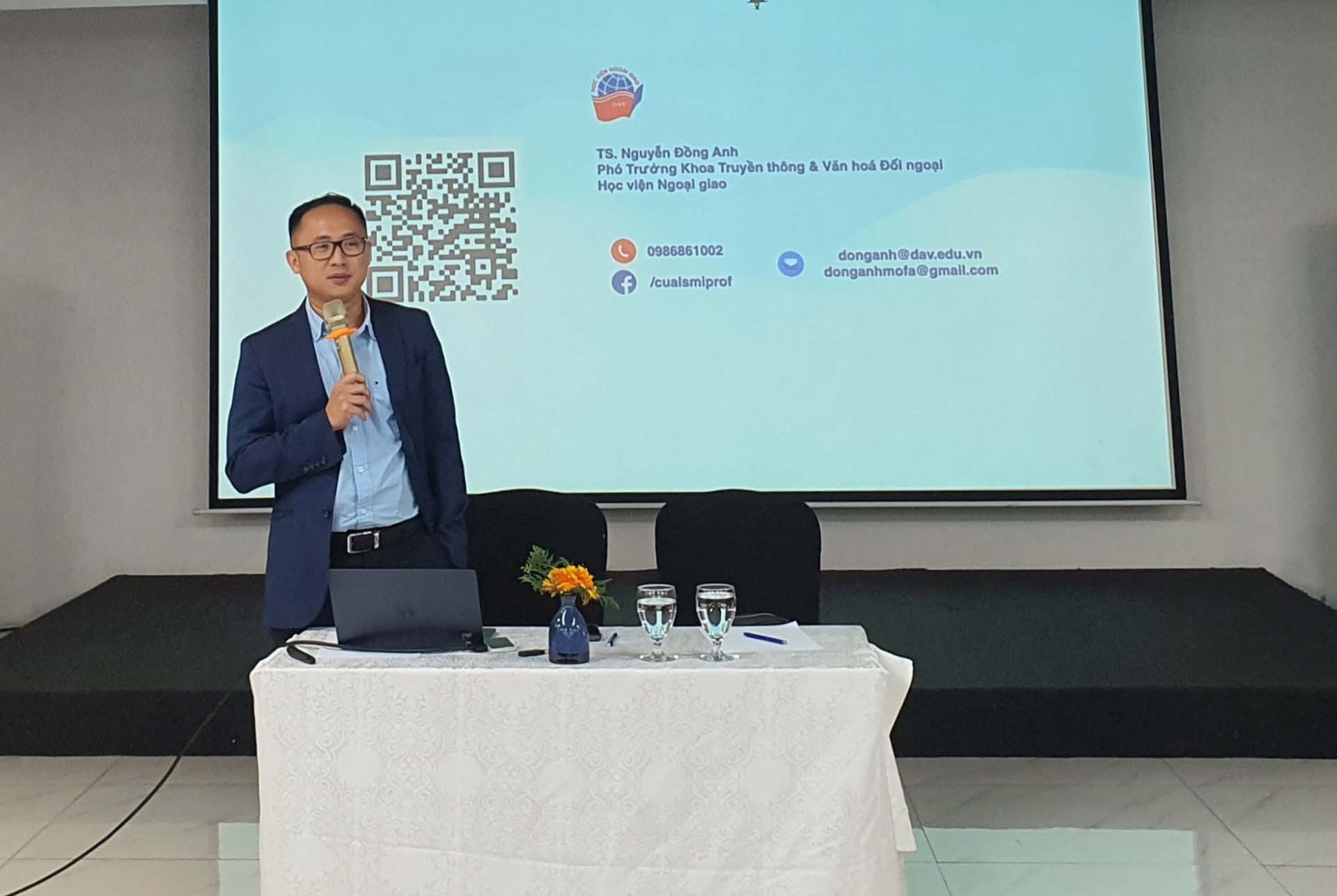 Học viện Ngoại giao tổ chức khóa bồi dưỡng cho Trung ương Đoàn TNCS Hồ Chí Minh