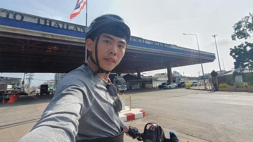 Doanh nhân Singapore đạp xe hàng nghìn km gây quỹ giúp người dân Myanmar