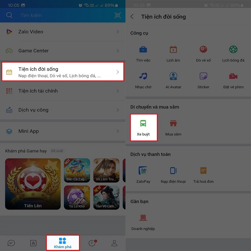 Tìm tuyến xe Buýt nhanh chóng, chính xác trên Zalo không phải ai cũng biết Tìm tuyến xe Buýt nhanh chóng, chính xác trên Zalo không phải ai cũng biết