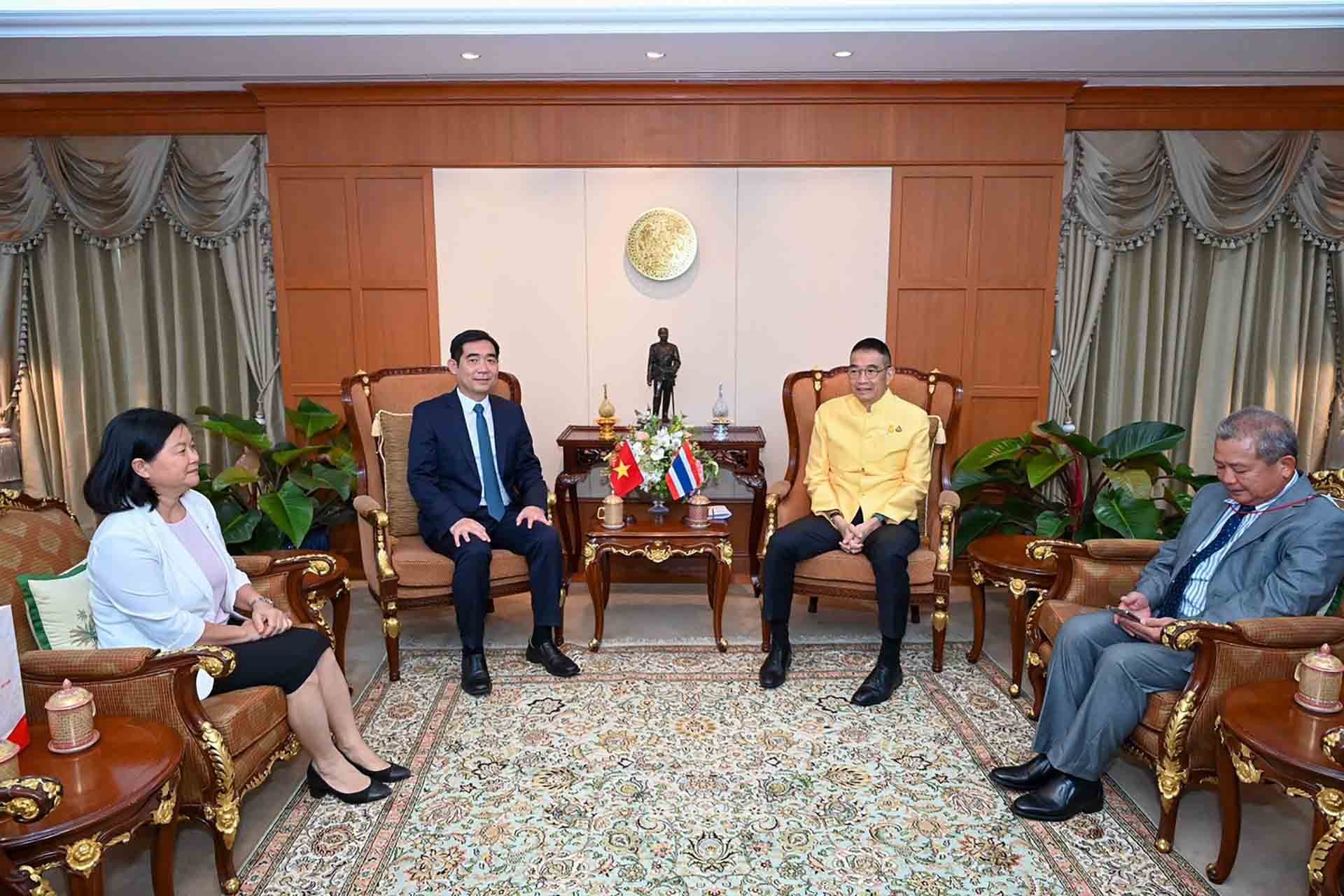 Thái Lan luôn coi trọng mối quan hệ Đối tác chiến lược tăng cường với Việt Nam Thái Lan luôn coi trọng mối quan hệ Đối tác chiến lược tăng cường với Việt Nam