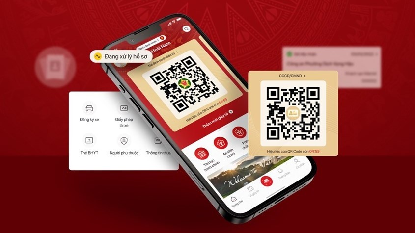 Từ ngày 1/7, người dân được cấp căn cước điện tử trên VNeID và sử dụng nhiều tiện ích công