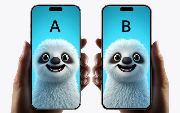 iPhone 16 Pro Max (trái) so với iPhone 15 Pro Max. iPhone 16 Pro Max (trái) so với iPhone 15 Pro Max.