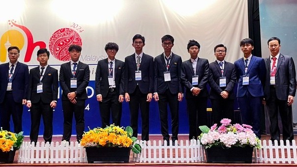 Đội tuyển Việt Nam dự Olympic Vật lý châu Á năm 2024 đạt kết quả xuất sắc, giành 8 huy chương