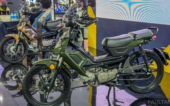 Cận cảnh xe máy Aveta Ranger Cub Cross 2024 vừa ra mắt tại Malaysia, giá từ 27 triệu đồng