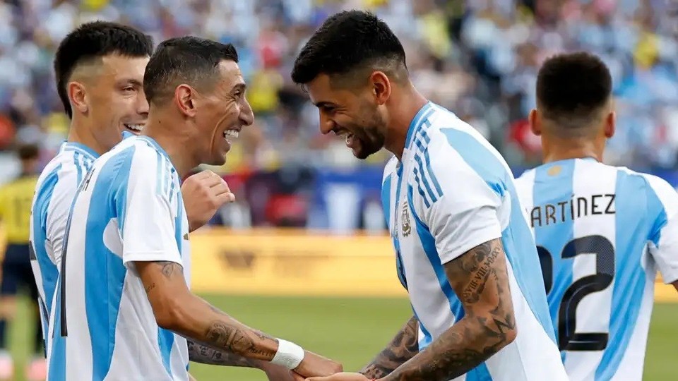 Đội trưởng Angel Di Maria ghi bàn duy nhất, Argentina thắng giao hữu Ecuador